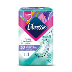 Daily V-Fresh Green Tea Longer & Wider Liners