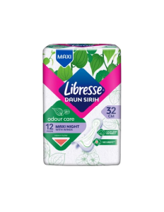 Libresse Daun Sirih Maxi Night Wing 32cm